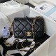 Chanel MINI FLAP BAG Calfskin AS4263 Black A