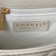 Chanel MINI FLAP BAG Calfskin AS4263 White A