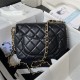 Chanel SMALL FLAP BAG Calfskin AS4264 Black A