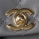 Chanel SMALL BACKPACK AS4399 Grained Shiny Calfskin & Gold-Tone Metal Grey A