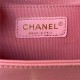 Chanel BACKPACK AS4398 Grained Shiny Calfskin & Gold-Tone Metal Pink A