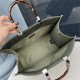 MEDIUM Fendi SUNSHINE Shopper FF Fabric Green High