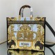 MEDIUM Fendi SUNSHINE Fendace Printed leather shopper High