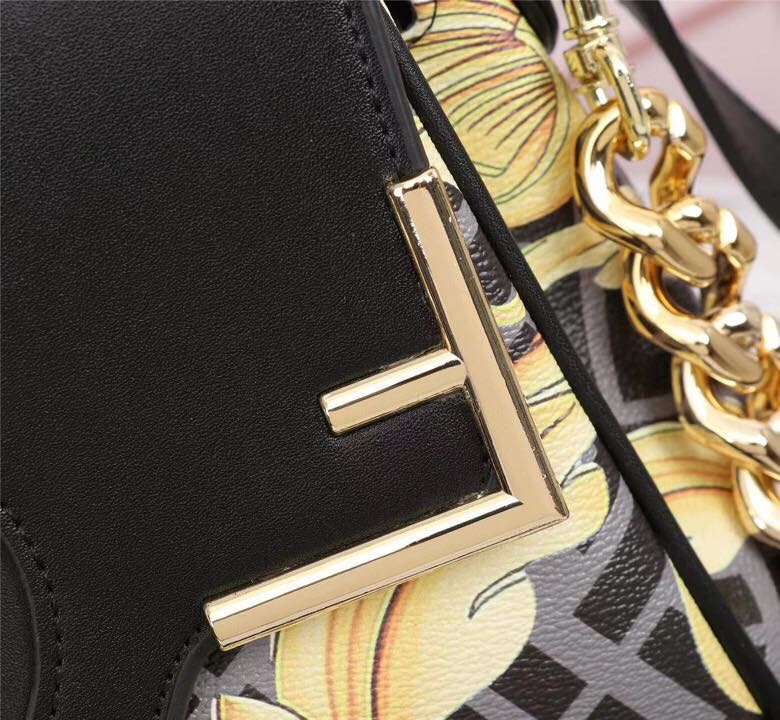 Fendi Fendace La Medusa Medium Handbag Mid