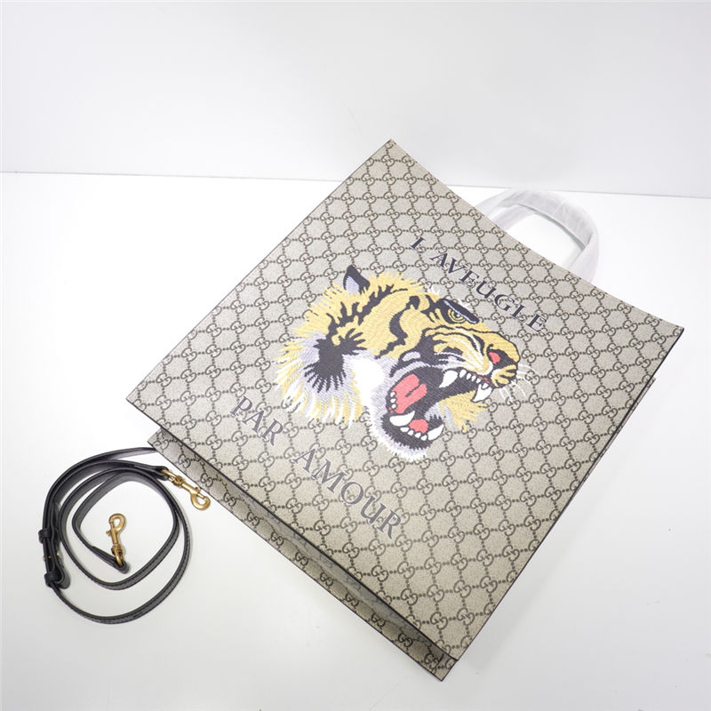 Gucci Tote 450950 Supreme Tiger High