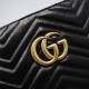 Gucci Marmont Zip Tote 524578 Leather Black High