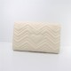 GG Marmont Clutch Leather White 498079 High