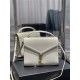 CASSANDRA MEDIUM TOP HANDLE BAG IN SMOOTH LEATHER White High