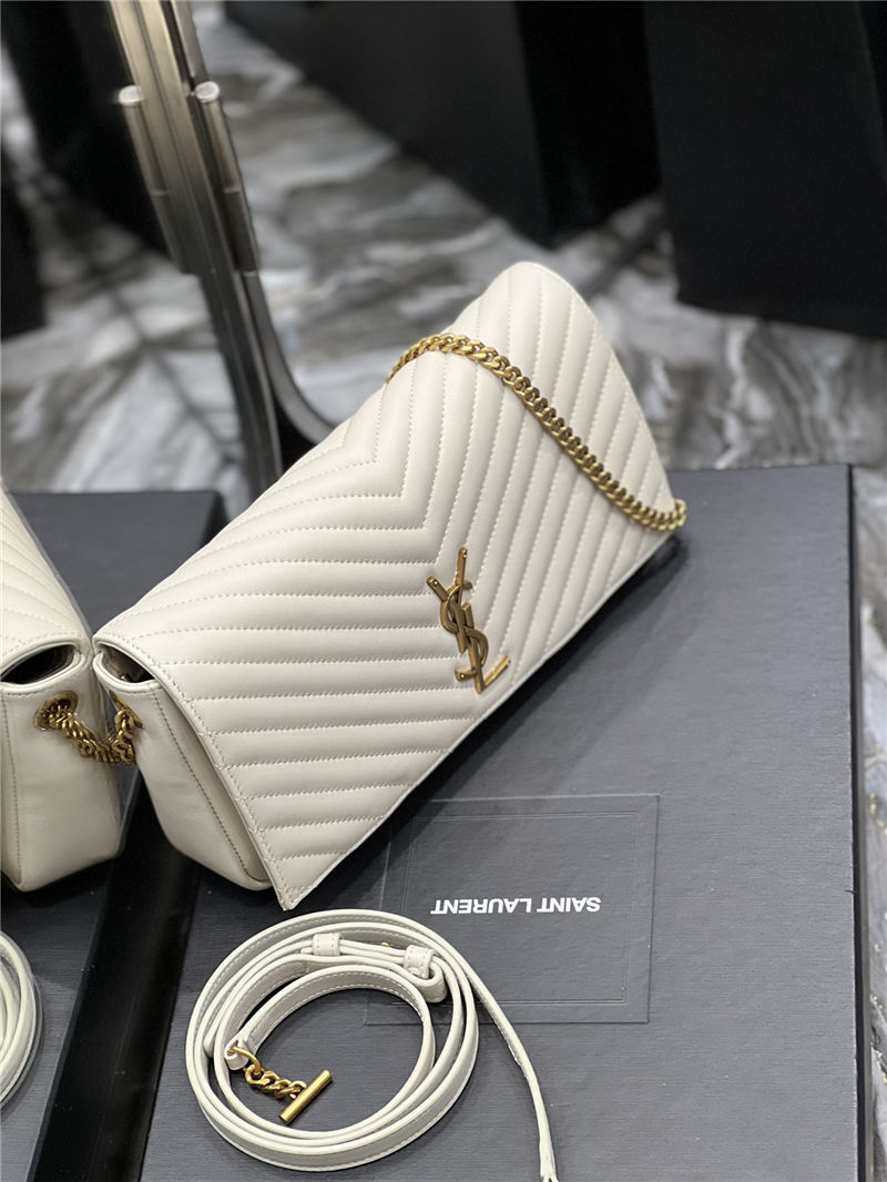 KATE 99 SUPPLE BAG IN QUILTED LAMBSKIN White High