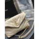 LOULOU PUFFER MINI BAG IN QUILTED LAMBSKIN Gold-Tone Beige High