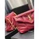 LOULOU PUFFER SMALL BAG IN QUILTED LAMBSKIN Gold-Tone Red High