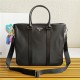 Prada Nylon Tote Bag Black High