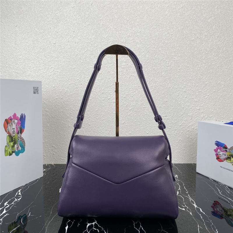 Prada Padded nappa leather Prada Signaux bag Purple High