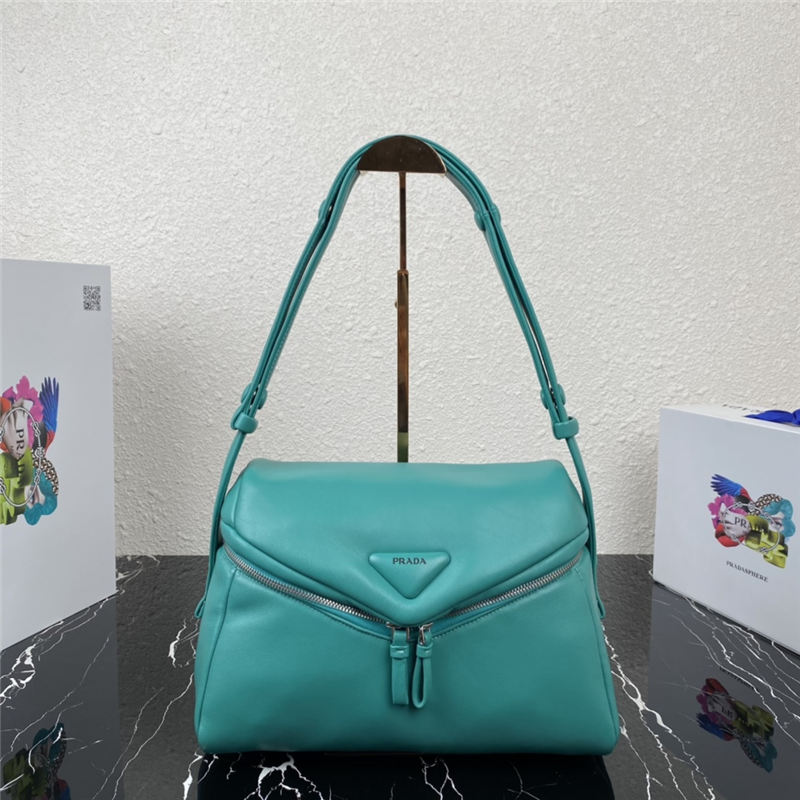 Prada Padded nappa leather Prada Signaux bag Green High