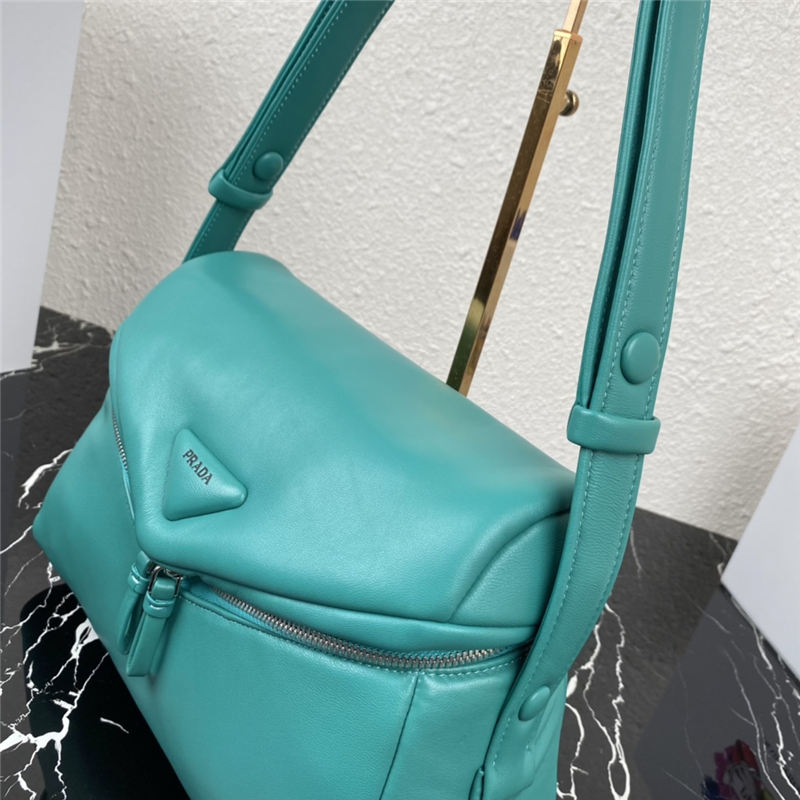 Prada Padded nappa leather Prada Signaux bag Green High