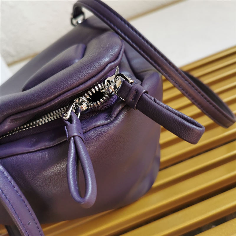 Prada Padded nappa leather handbag Purple High