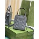 GG Marmont matelassé mini bag 696123 Grey High