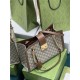 Gucci Padlock GG medium shoulder bag 479197 Brown High