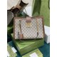 Gucci Padlock GG medium shoulder bag 479197 Brown High