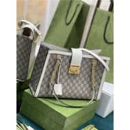 Gucci Padlock GG medium shoulder bag 479197 White High