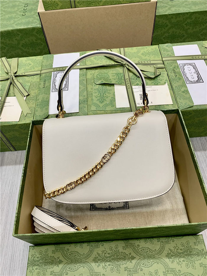 Gucci Blondie top-handle bag 735101 White High