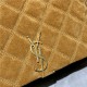 BECKY MINI CHAIN BAG IN CARRÉ-QUILTED SUEDE High