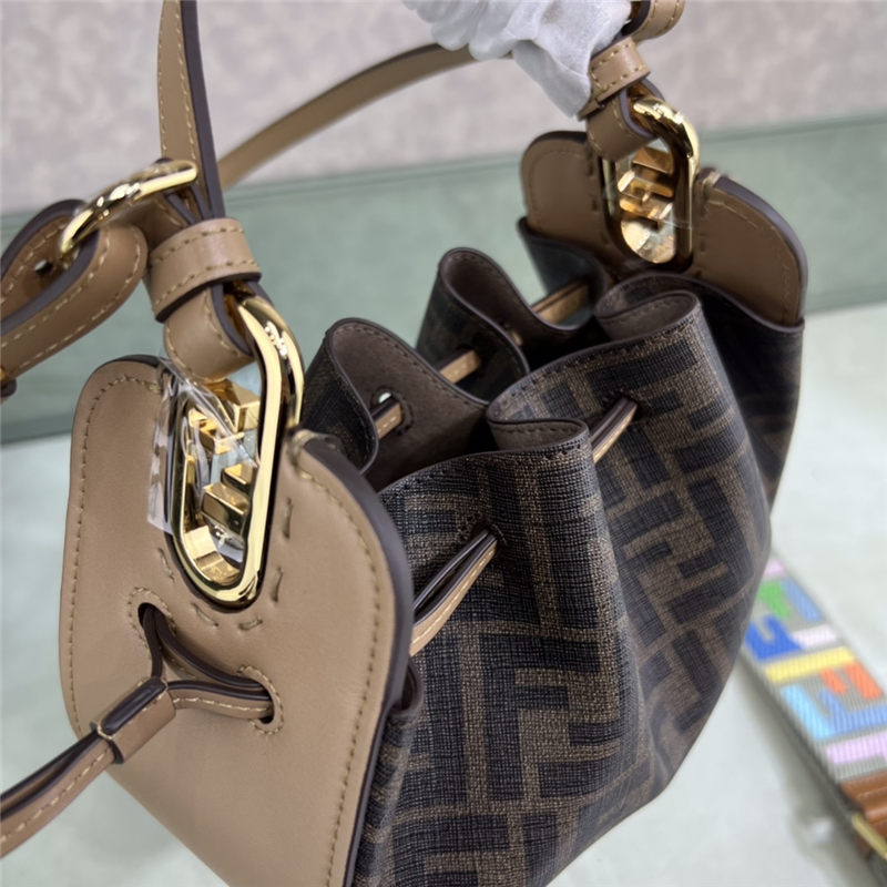 Fendi Pomodorino FF fabric mini-bag Brown High