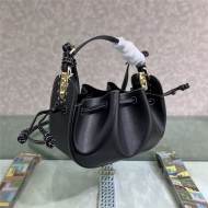 Fendi Pomodorino Leather mini-bag Black High