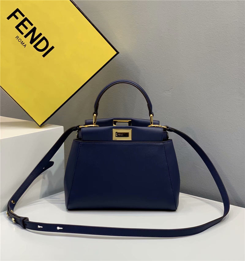 PEEKABOO Mini Pocket Bag Navy High