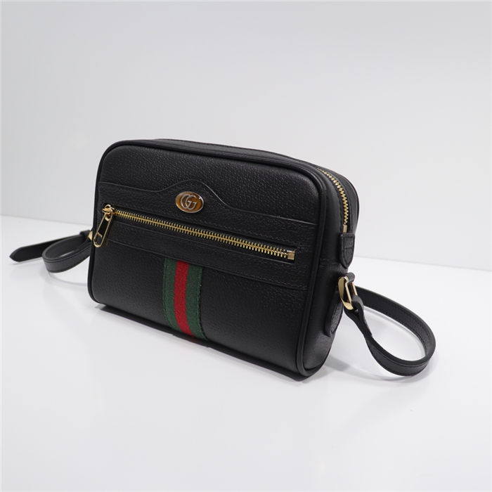 Ophidia GG mini bag 517350 Leather Black High