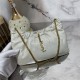 YSL HOBO BAG LEATHER White 681632 High