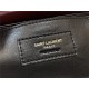 SOLFERINO SMALL SATCHEL IN BOX SAINT LAURENT LEATHER Burgundy High