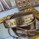 SMALL LADY Dior MY ABCDior BAG Metallic Cannage Lambskin High