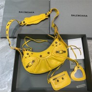 WOMEN'S LE CAGOLE XS SHOULDER BAG IN Yellow High