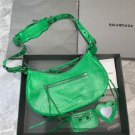 WOMEN'S LE CAGOLE SMALL SHOULDER BAG IN Green High