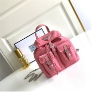 Prada Re-Nylon mini backpack Pink High