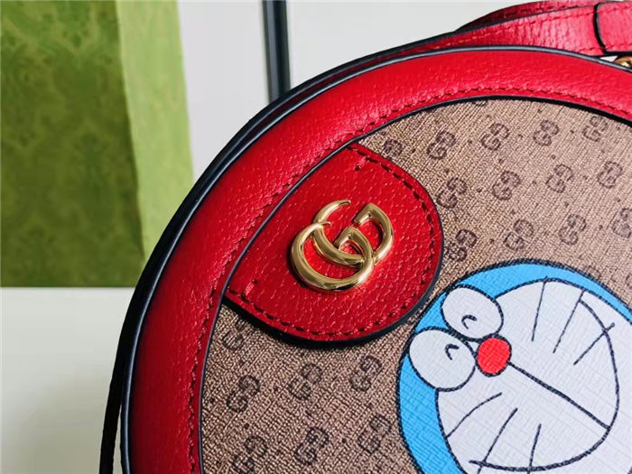 Gucci Round shoulder bag with Double G high