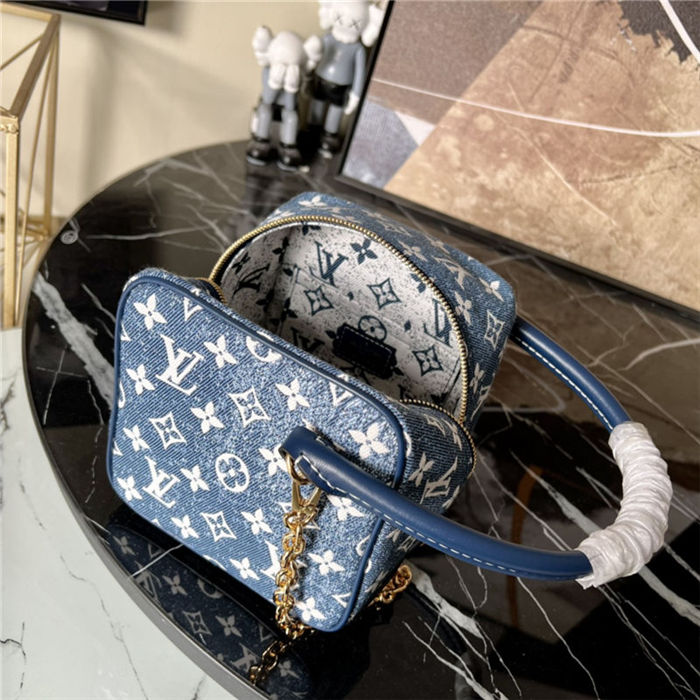 Louis Vuitton SQUARE BAG Denim M59611 High