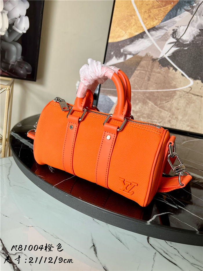 Louis Vuitton Keepall XS Aerogram cowhide leather M81004 Orange High