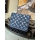 Louis Vuitton Mini Dauphine Bag Denim Blue M59716 High