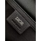 SADDLE POUCH WITH STRAP Dior Oblique Jacquard and Grained Calfskin High