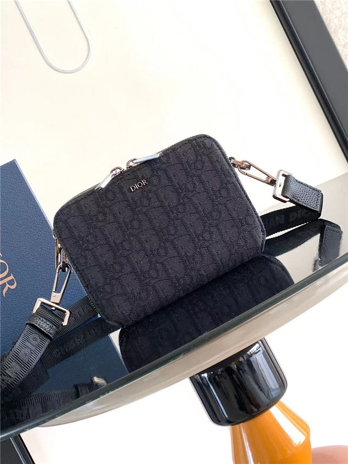 Dior POUCH WITH STRAP Dior Oblique Jacquard High