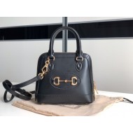 Gucci Horsebit 1955 mini top handle bag Black high