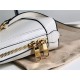 Gucci Horsebit 1955 mini top handle bag White high