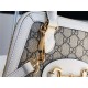 Gucci Horsebit 1955 mini top handle bag Supreme White high