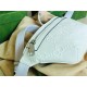 GG Embossed belt bag 658582 White High