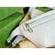 GG Embossed belt bag 658582 White High