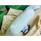 GG Embossed belt bag 658582 White High