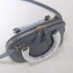 Gucci Mini Dome Handbag 449654 Grey High