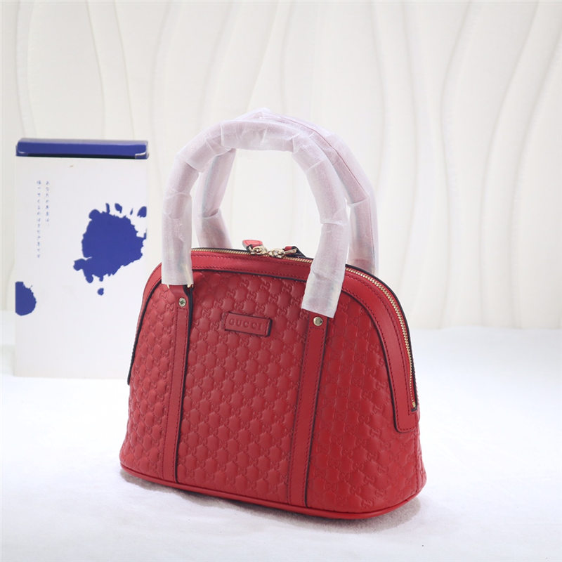 Gucci Mini Dome Handbag 449654 Red High